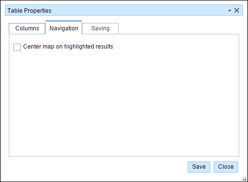 Navigation tab Navigation tab